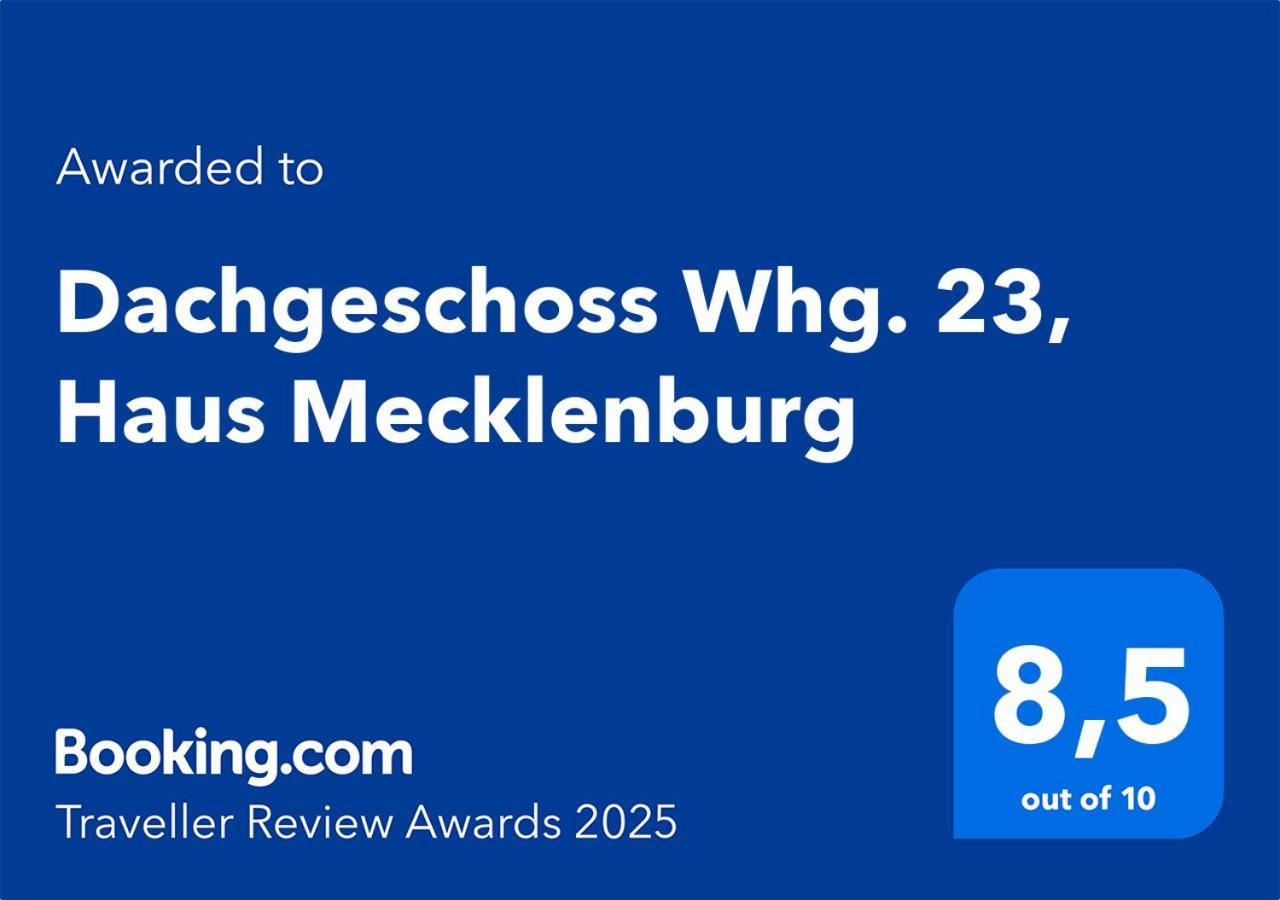 Ostseebad KühlungsbornDachgeschoss Whg. 23, Haus Mecklenburgアパートメント エクステリア 写真